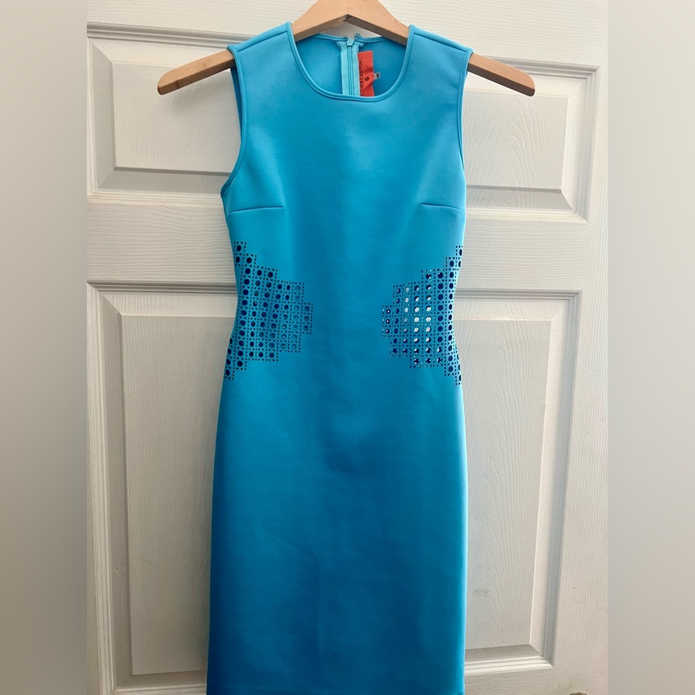 Gorgeous Clover Canyon blue dress | size XS | excellent like new condition